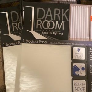 Blackout Curtains- 2 Panels